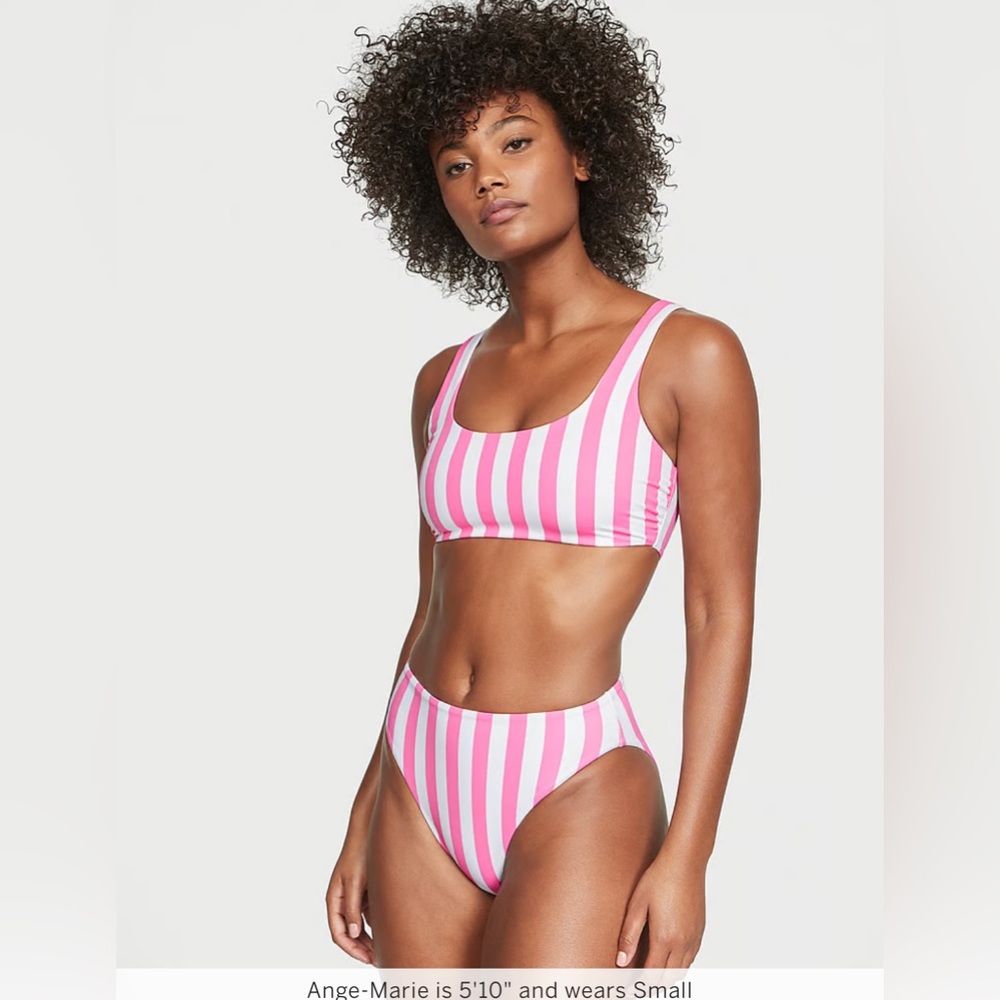 🆕 LAST CALL! VICTORIA'S SECRET VS SWIM High-Waist Full Coverage Bikini Bottoms - Picture 3 of 12